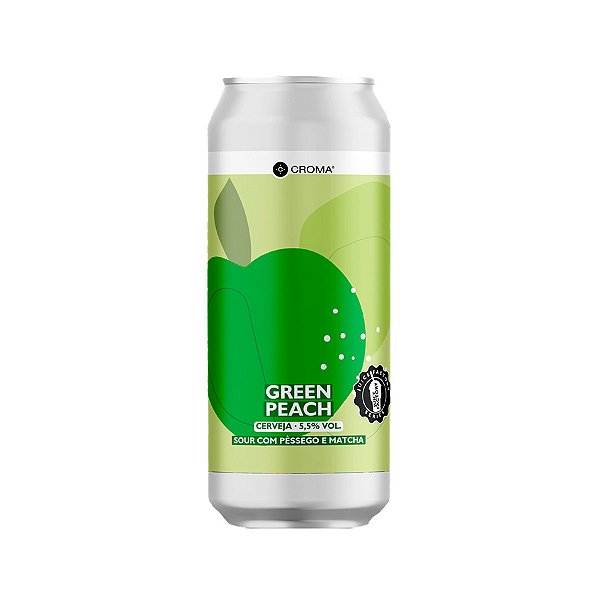 Croma Green Peach Sour Ale 473ml