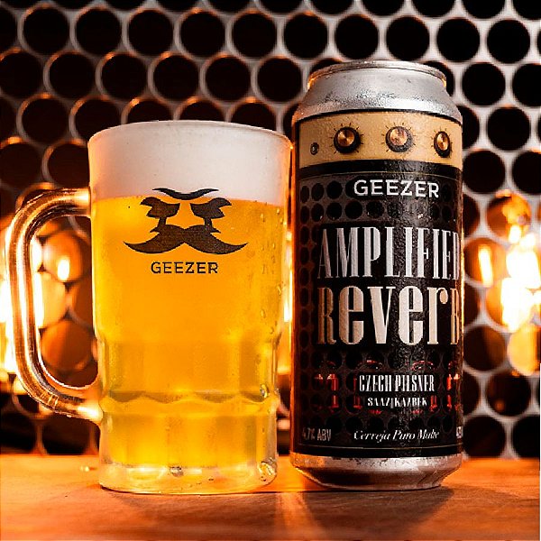 Geezer Amplified Reverb Czech Pilsner 473ml