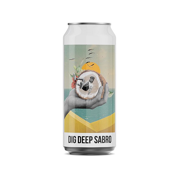 Octopus Dig Deep 12 Sabro Double NEIPA 473ml