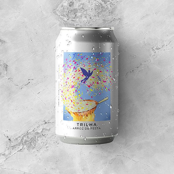Trilha Arroz De Festa Rice Lager 350ml