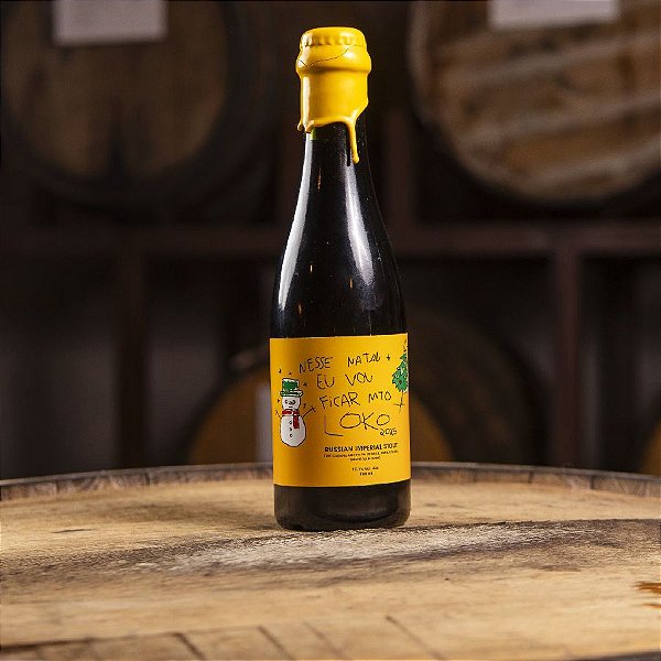 Captain Brew Taça Neste Natal Eu Vou Ficar Mto Loko 2025 330ml