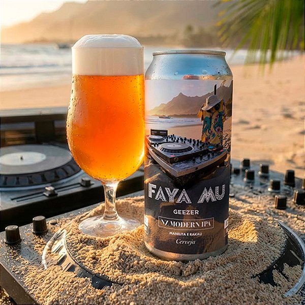 Geezer Faya Mu American IPA 473ml