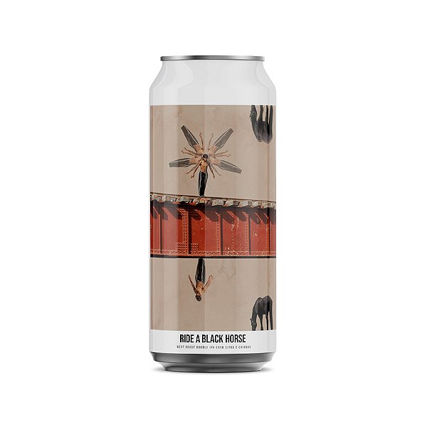 Octopus Ride A Black Horse Double West Coast IPA 473ml