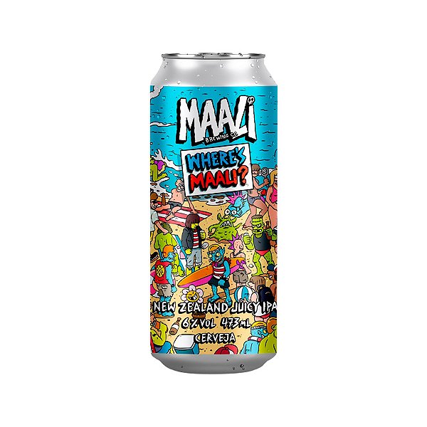 Maali Where’s Maali NEIPA 473ml