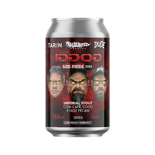 Haunted/Tarin/Dude IDDQD God Mode 2026 Imperial Stout 350ml