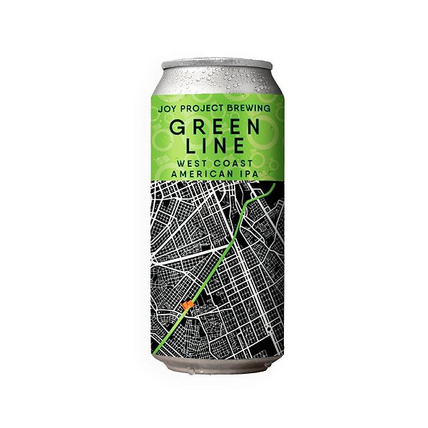 Joy Project Green Line West Coast IPA 473ml