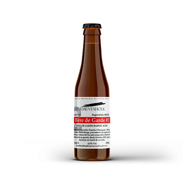Fermentaholic Bière De Garde #2 Bière De Garde Barrel Aged 375ml