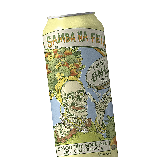 Locals Only Deu Samba Na Feira Caju Cajá Graviola Smoothie Sour 473ml