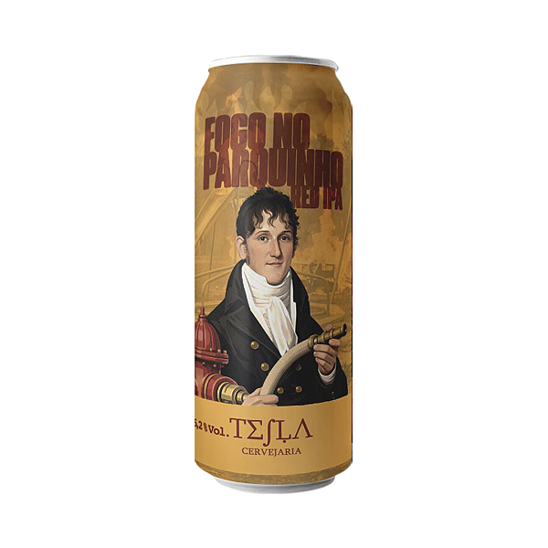 Tesla Fogo No Parquinho Red IPA 473ml