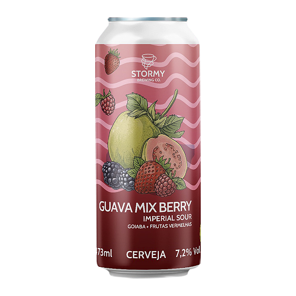 Stormy Guava Mix Berries Imperial Sour 473ml