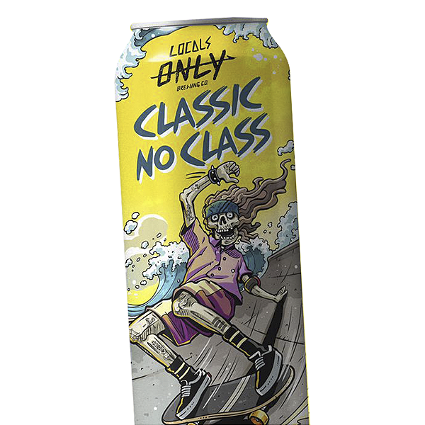 Locals Only Classic No Class Double West Coast IPA 473ml