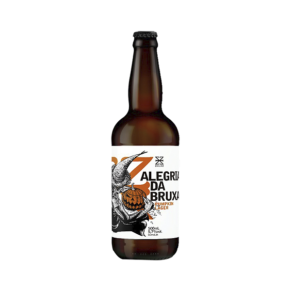 Zalaz Alegria Da Bruxa Pumpkin Lager 500ml
