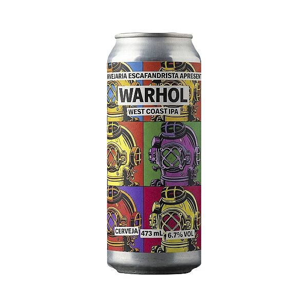 Escafandrista Warhol West Coast IPA 473ml