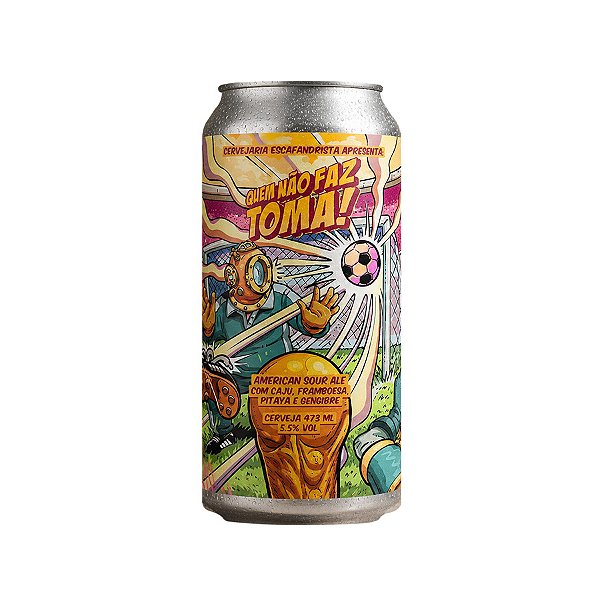 Escafandrista Quem Não Faz, Toma! Sour Ale 473ml