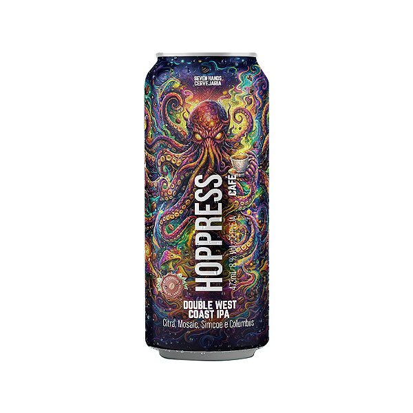 Seven Hands Hoppress Double West Coast IPA 473ml