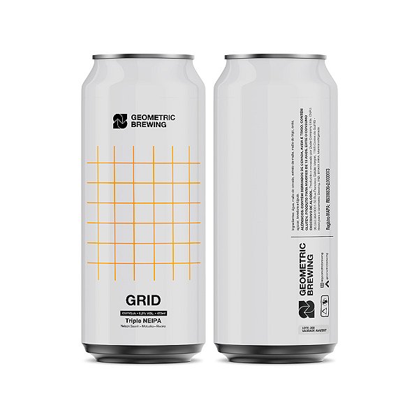 Geometric Grid Triple NEIPA 473ml