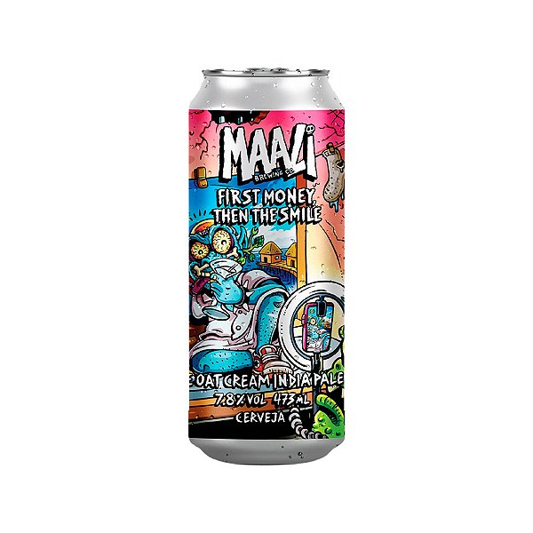 Maali First Money, Then The Smile Double IPA 473ml