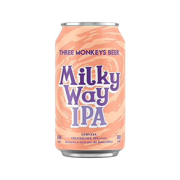 Three Monkeys Milky Way Milkshake IPA 350ml