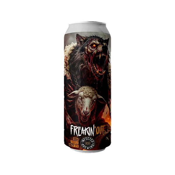 Infected Brewing Freakin’out Triple NEIPA 473ml