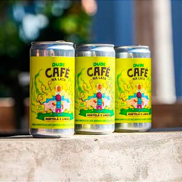 Cold Brew Dude Café Na Lata Limão E Hortelã 269ml