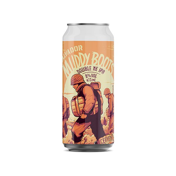 Salvador Muddy Boots Double NEIPA 473ml