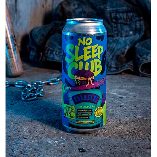 Dude No Sleep Club Double NEIPA 473ml
