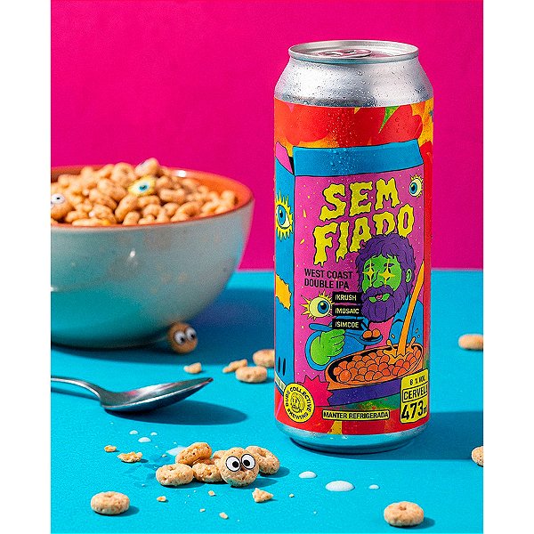Dude Sem Fiado Double West Coast IPA 473ml