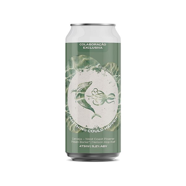 Octopus/Greenhouse Anything Could Happen American Pilsner 473ml