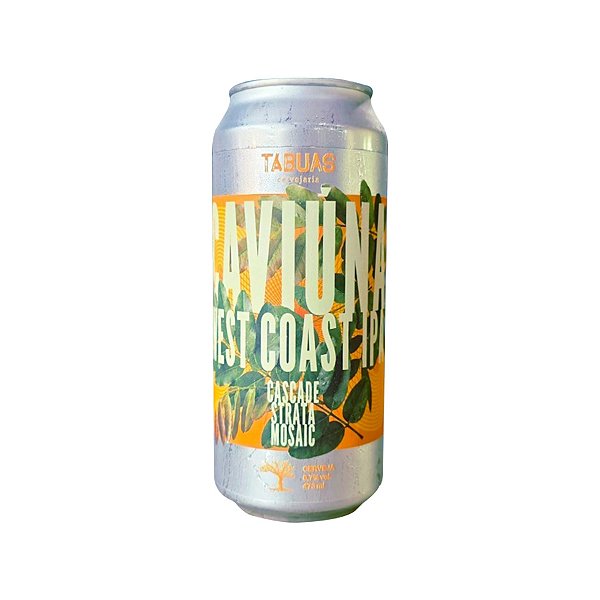 Tábuas Caviúna West Coast IPA 473ml
