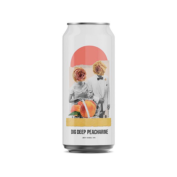 Octopus Dig Deep 16 Peacharine Double NEIPA 473ml