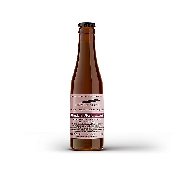 Fermentaholic Flanders Blend Cerisier Wild Ale Barrel Aged 375ml