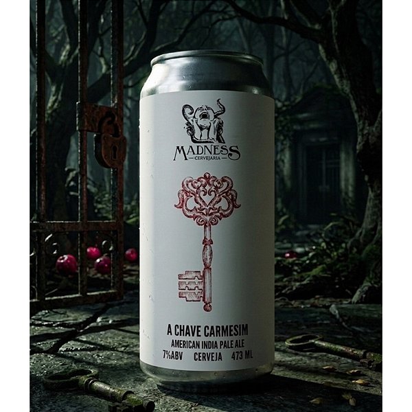 Madness A Chave Carmesim American IPA 473ml
