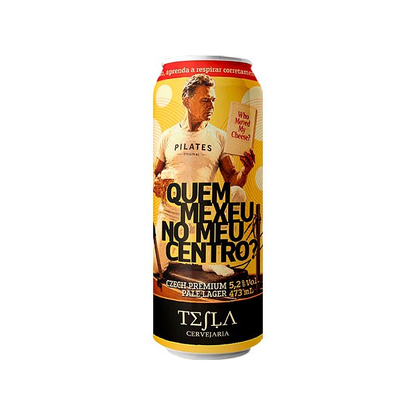 Tesla Quem Mexeu No Meu Centro? Czech Pale Lager 473ml