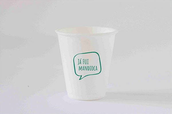 Copo de Mandioca 300ml 20 Un. | Já Fui Mandioca