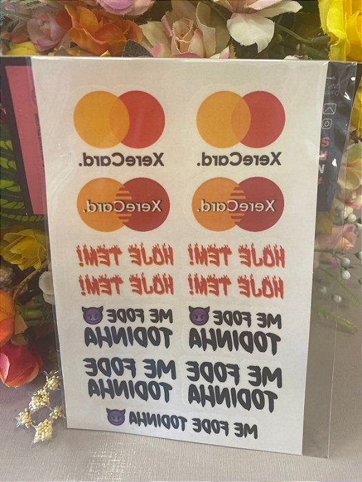 Tatuagem Temporária Xercard