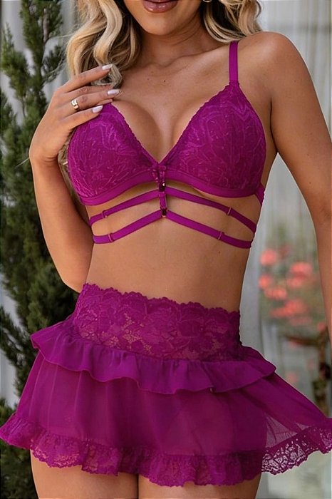 Conjunto com Saia
