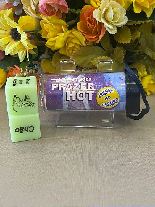 Dados Jogo do Prazer Hot Brilha no Escuro