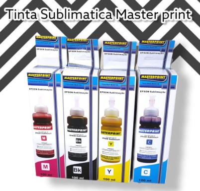 Tinta Masterprint 4 Cores P/ Sublimação Compativel Epson