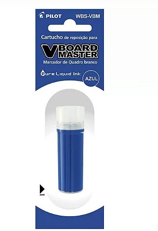 REFIL P/ MARCADOR DE QUADRO BRANCO WBMA-VBM AZUL
