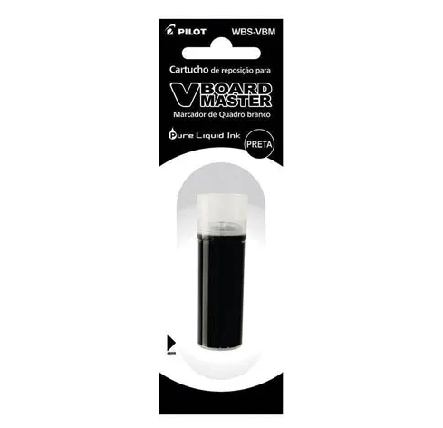 REFIL P/ MARCADOR DE QUADRO BRANCO WBMA-VBM PRETO