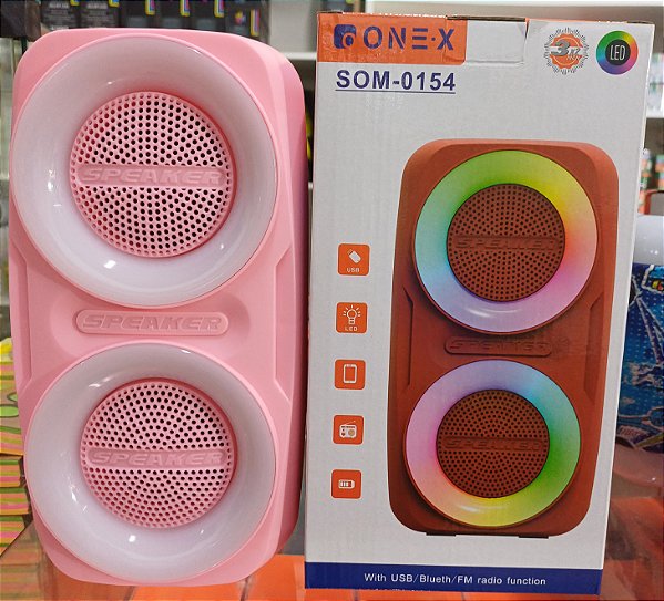 CAIXA DE SOM 0154 BLUETOOTH / SD / PENDRIVE