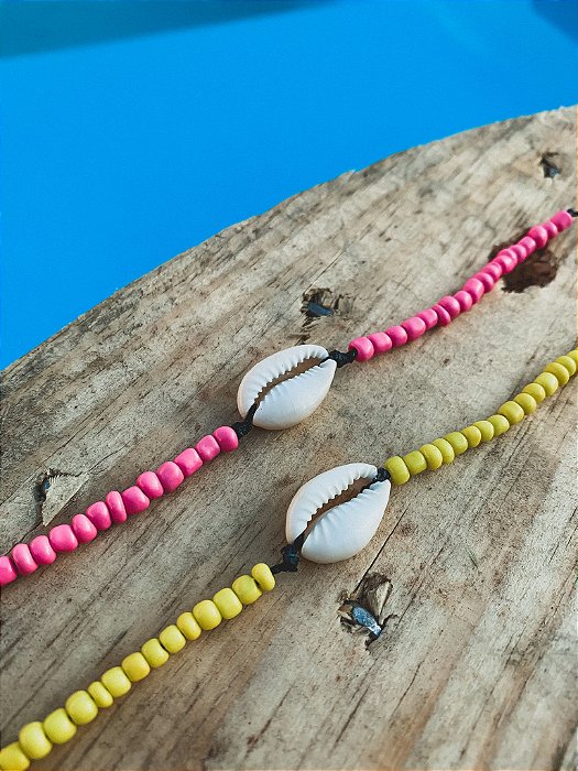 Pulseira de concha