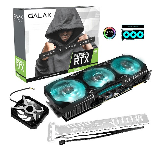 Placa de Vídeo RTX 4080 SG 1-Click OC GALAX GeForce, 16 GB GDDR6X