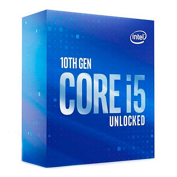 Processador Intel Core i5 10600k 4,10GHz, 6-Core, LGA1200
