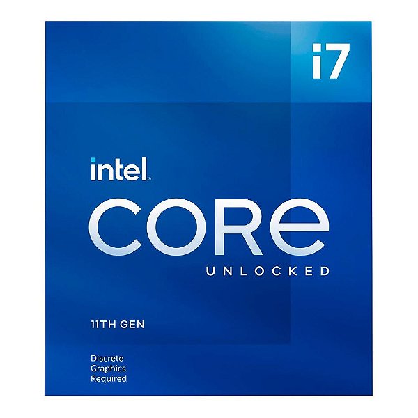 Processador Intel Core i7 11700kf 3,60GHz, 8-Core, LGA1200