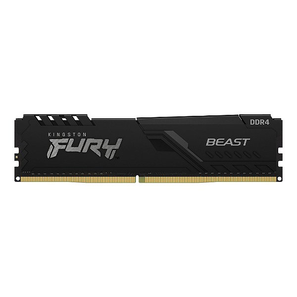 Memória Kingston Fury Beast, 16GB, 1x16GB, 2666MHz, DDR4