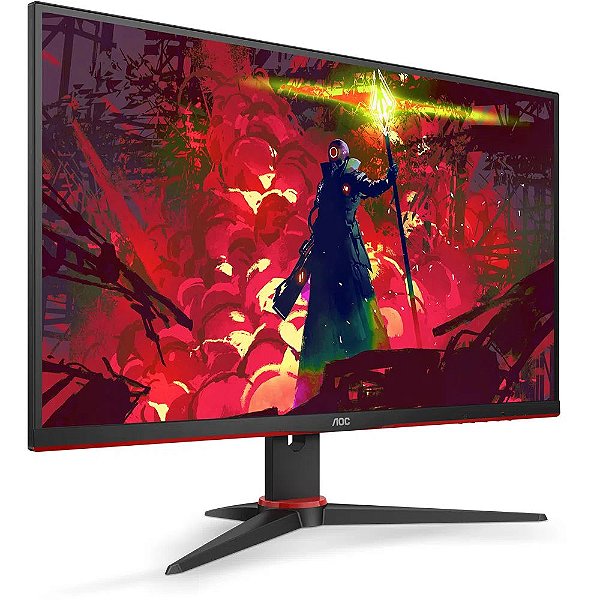 Pc Completo Gamer Com Monitor Lcd! 4gb, Wifi + 30 Jogos