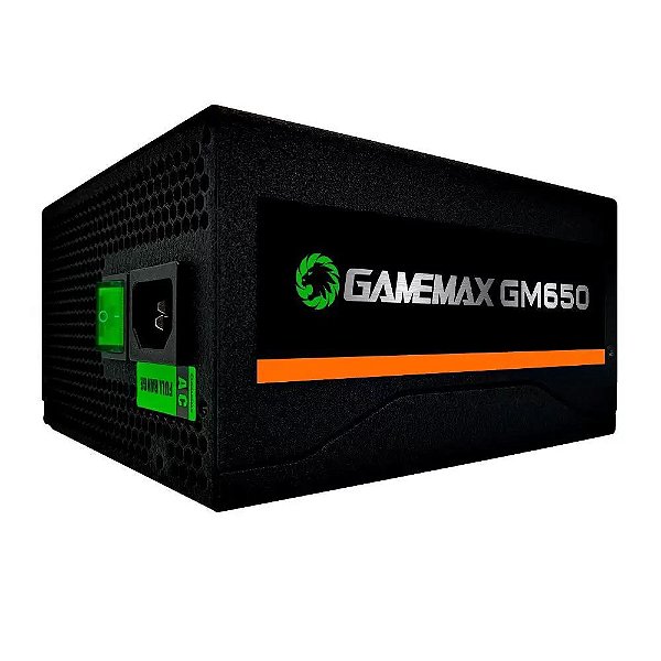 Fonte Gamemax GM650, 80Plus Bronze - 650W - Tertz - Tertz