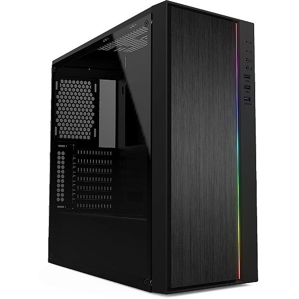 GABINETE INFINIT GAMER M908 GAMEMAX PRETO