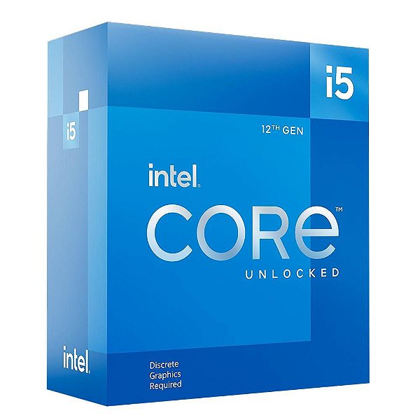 Processador Intel Core i5 12600kf 3,70GHz, 10-Core, LGA1700